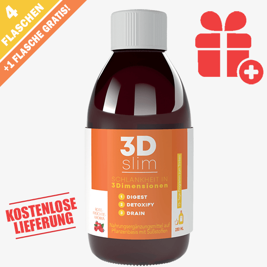 3D Slim 60 Tage – Minus 16 bis 20kg – 3D Slim
